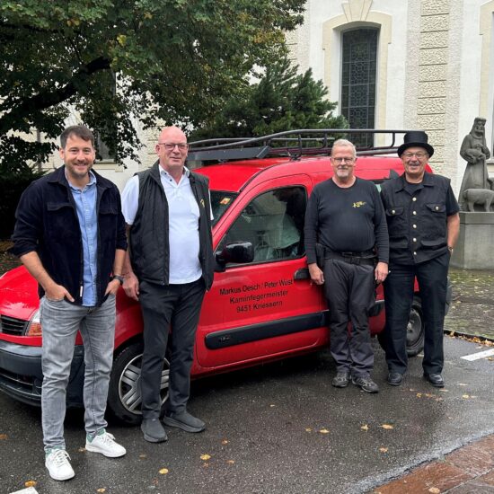 Führungswechsel beim Kaminfegergeschäft der Gemeinden Eichberg und Oberriet