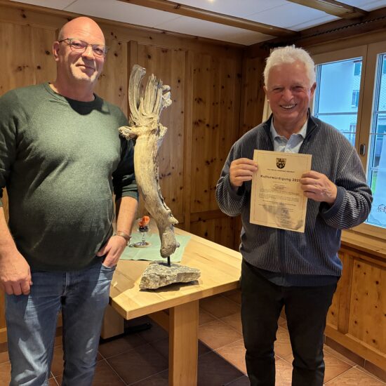 Oberrieter Kulturpreis geht an Alfons Ammann