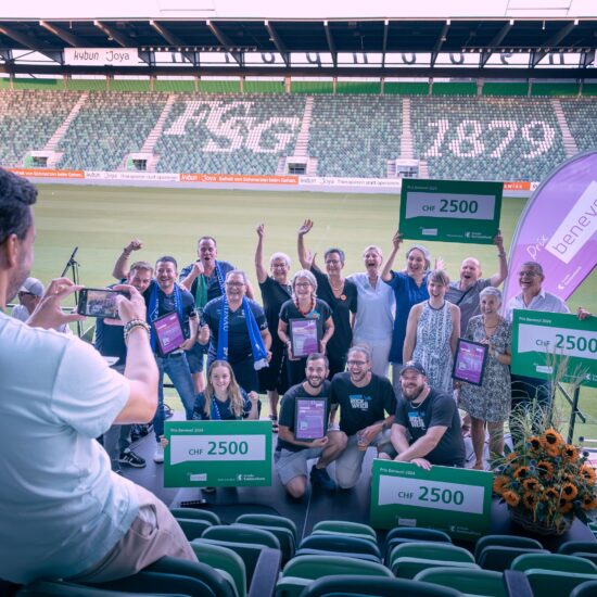 Prix benevol 2026 – jetzt nominieren!