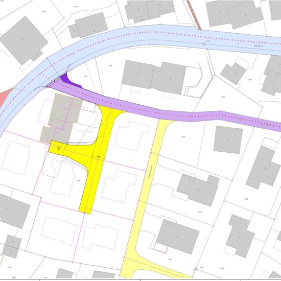 Anhörung und Mitwirkung / Strassenprojekt Erschliessung Überbauung Parzelle Nr. 2325 der Ortsgemeinde Montlingen inklusive Verbreiterung Einlenker Alter Kirchweg in Oberrieterstrasse