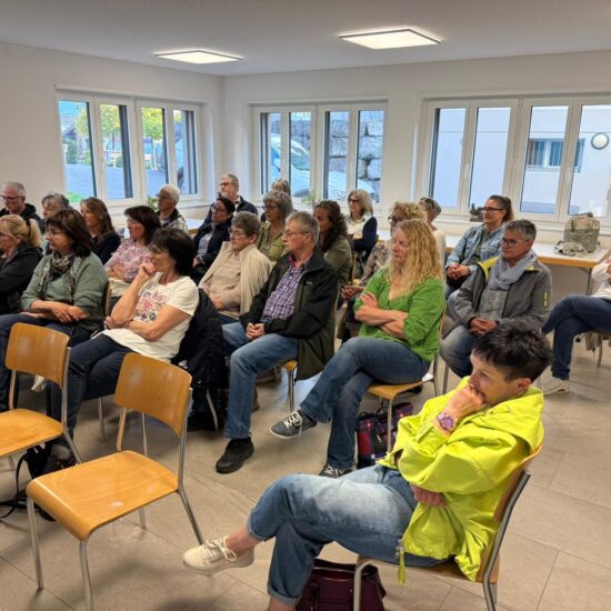 Informationsveranstaltung zum Thema „AHV – Erhöhung des Rentenalters der Frauen“